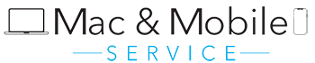 Mac & Mobile Service Logo